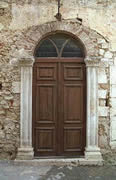 Door in the north wall