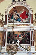 Baroque iconostas paiinted in 1902