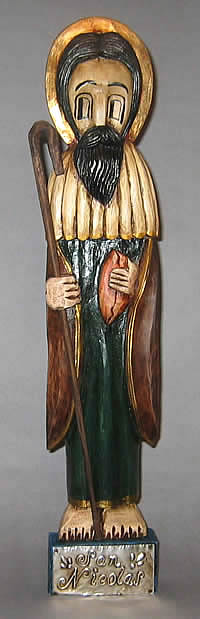 Carved Saint Nicholas