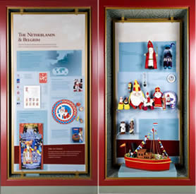 Exhibit cases