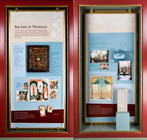 Exhibit cases