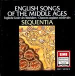 English Songs of the Middle Ages CD cover