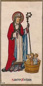 French Holy Card