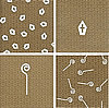 Gold gift tags