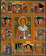 Life of St Nicholas Icon
