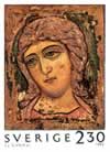 Sweden Virgin Mary stamp
