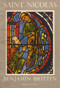 Britten Cantata Score Cover