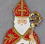 German Pewter St Nicholas