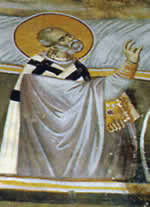 Nicholas of Sion in ship