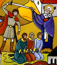 Nicholas stopping execution