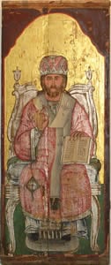 Nicholas enthroned