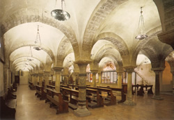 Arches in Crypt