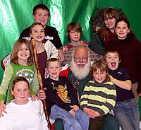 Saint Nicholas with children