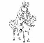 St Nicholas on horse
