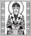 St Nicholas Icon with Santa