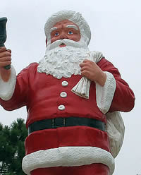 Santa statue
