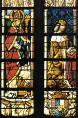 Stained glass window