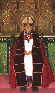 Boy Bishop at Hereford Cathedral