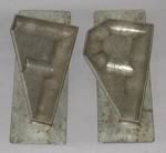 Metal letter molds, F & P