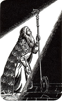 St Nicholas praying