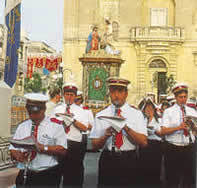 Band in procession