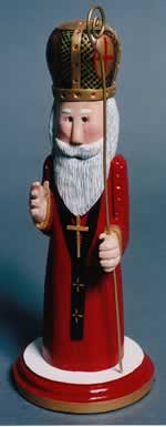 St Nicholas woodcarving