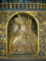Image on reliquary
