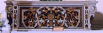 Altar over reliquary