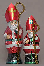 Chocolate Santa into St Nicholas