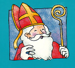 Dutch Postcard Sinterklaas