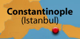 Detail map Constantinople