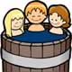 Children in Tub