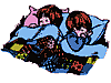 Kids sleeping