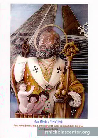 Holy Card St Nicholas Center