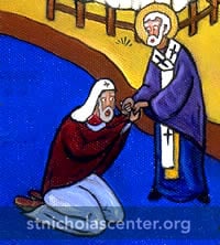 St Nicholas rescuing the Patriarch