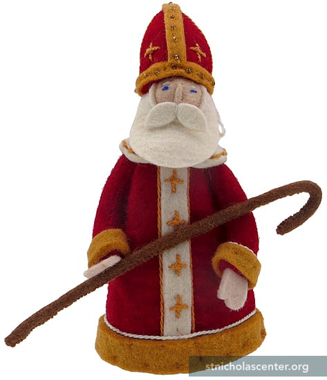 St Nicholas Figure - Ornament St Nicholas Figure - Ornament