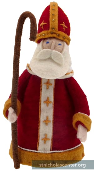 St Nicholas Figure - Ornament St Nicholas Figure - Ornament