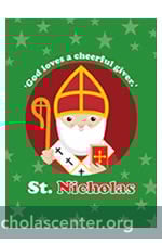 St Nicholas prayer card