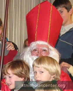 St. Nicholas with children