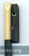 Willow whistle, partly finished